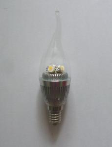 LED 5W燈泡, E14拉尾燈泡, 水晶燈, 壁燈
